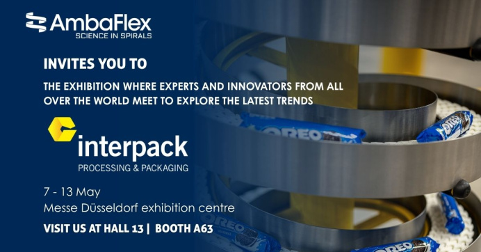 AmbaFlex Brings High‑Performance Conveying to interpack 2026!